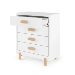 Park Heights 4-Drawer Chest Matte White
