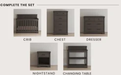 Redmond 4 Drawer Chest, Dapper Gray