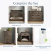 Redmond 3 Drawer Dresser, Dapper Gray