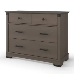 Redmond 3 Drawer Dresser, Dapper Gray