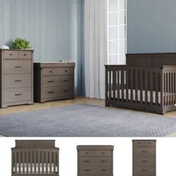 Redmond Full Panel 4 Piece Nursery Set