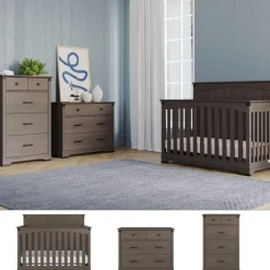 Redmond Full Panel 3 Piece Nursery Set