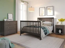 Scout 4-in-1 Convertible Crib, Dapper Gray