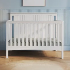 Scout 4-in-1 Convertible Crib, Matte White