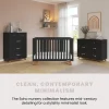 Soho 4 Drawer Chest, Ebony
