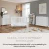Soho 4 Drawer Chest, White/Natural