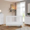Soho 3-Drawer Dresser, White/Natural