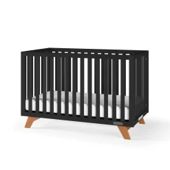Soho 4-in-1 Convertible Crib, Ebony
