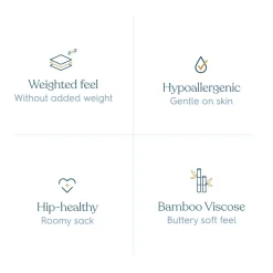 SuperSoft Bamboo Wearable Blanket TOG 1.5
