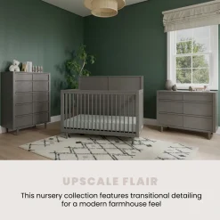 Surrey Hill 5 Drawer Chest, Lunar Gray