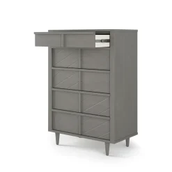 Surrey Hill 5 Drawer Chest, Lunar Gray