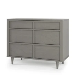 Surrey Hill 3 Drawer Dresser, Lunar Gray
