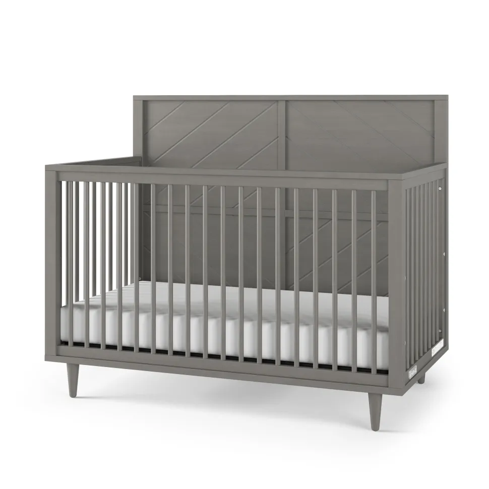 Surrey Hill 4-in-1 Convertible Crib, Lunar Gray