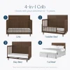 Surrey Hill 4-in-1 Convertible Crib, Toasted Chestnut