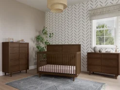 Surrey Hill 4-in-1 Convertible Crib, Toasted Chestnut