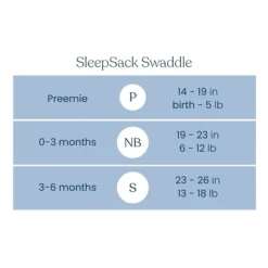 Swaddle 100% Cotton TOG 1.5