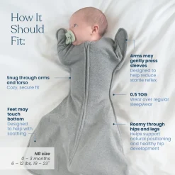 SwaddleStretch™ Newborn Swaddle TOG 0.5