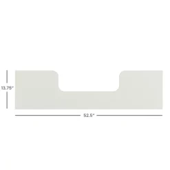 Toddler Guard Rail, Cloud White