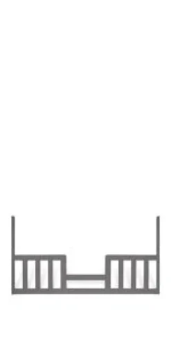 Toddler Guard Rail Cool Grey