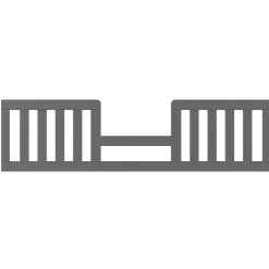 Toddler Guard Rail, Cool Gray