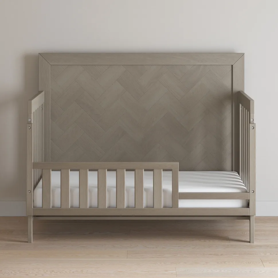 Toddler Guard Rail Crescent Grey