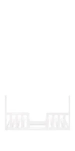 Toddler Guard Rail, Matte White