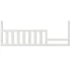 Toddler Guard Rail, White/Brown