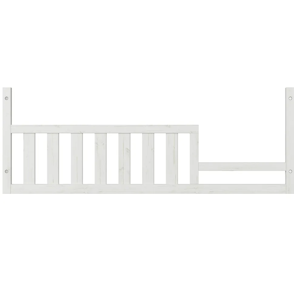 Toddler Guard Rail, White/Brown