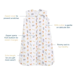 Wearable Blanket 100% Cotton TOG 0.5