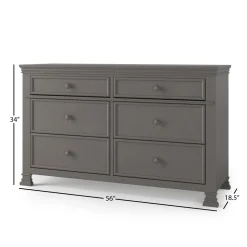 Westgate Double Dresser, Chelsea Gray