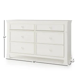 Westgate Double Dresser, Vintage Linen