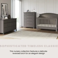 Westgate 5-Drawer Chest, Chelsea Gray