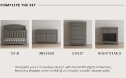 Westgate 5-Drawer Chest, Chelsea Gray