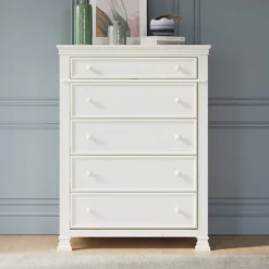 Westgate 5-Drawer Chest, Vintage Linen