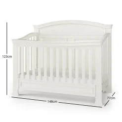 Westgate 4-in-1 Convertible Crib, Vintage Linen