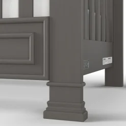 Westgate 4-in-1 Convertible Crib, Chelsea Grey
