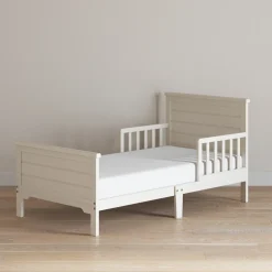 Woodland Toddler Bed, Brushed Cotton