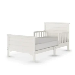 Woodland Toddler Bed, Brushed Cotton