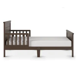 Woodland Toddler Bed, Brushed Truffle