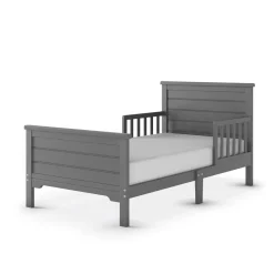 Woodland Toddler Bed, Brushed Pebble